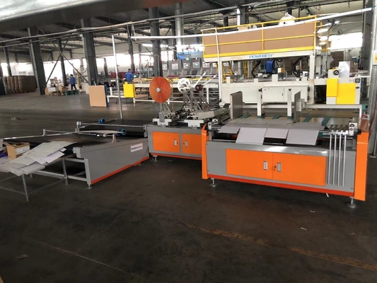 6 বার ঢেউতোলা বক্স গ্লুইং মেশিন 1600kg 60m/min-100m/min