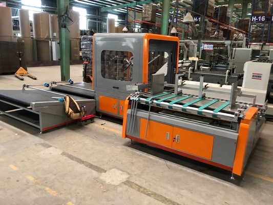 উচ্চ উত্পাদনশীলতা ভাঁজ শক্ত কাগজ Gluers 1600kg কার্ডবোর্ড বক্স ফোল্ডার