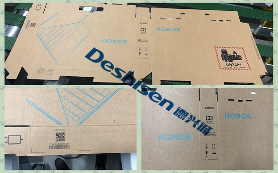 250mm×250mm শক্ত কাগজের বক্স গ্লুইং মেশিন 18KW 380V AC 3φ 50Hz